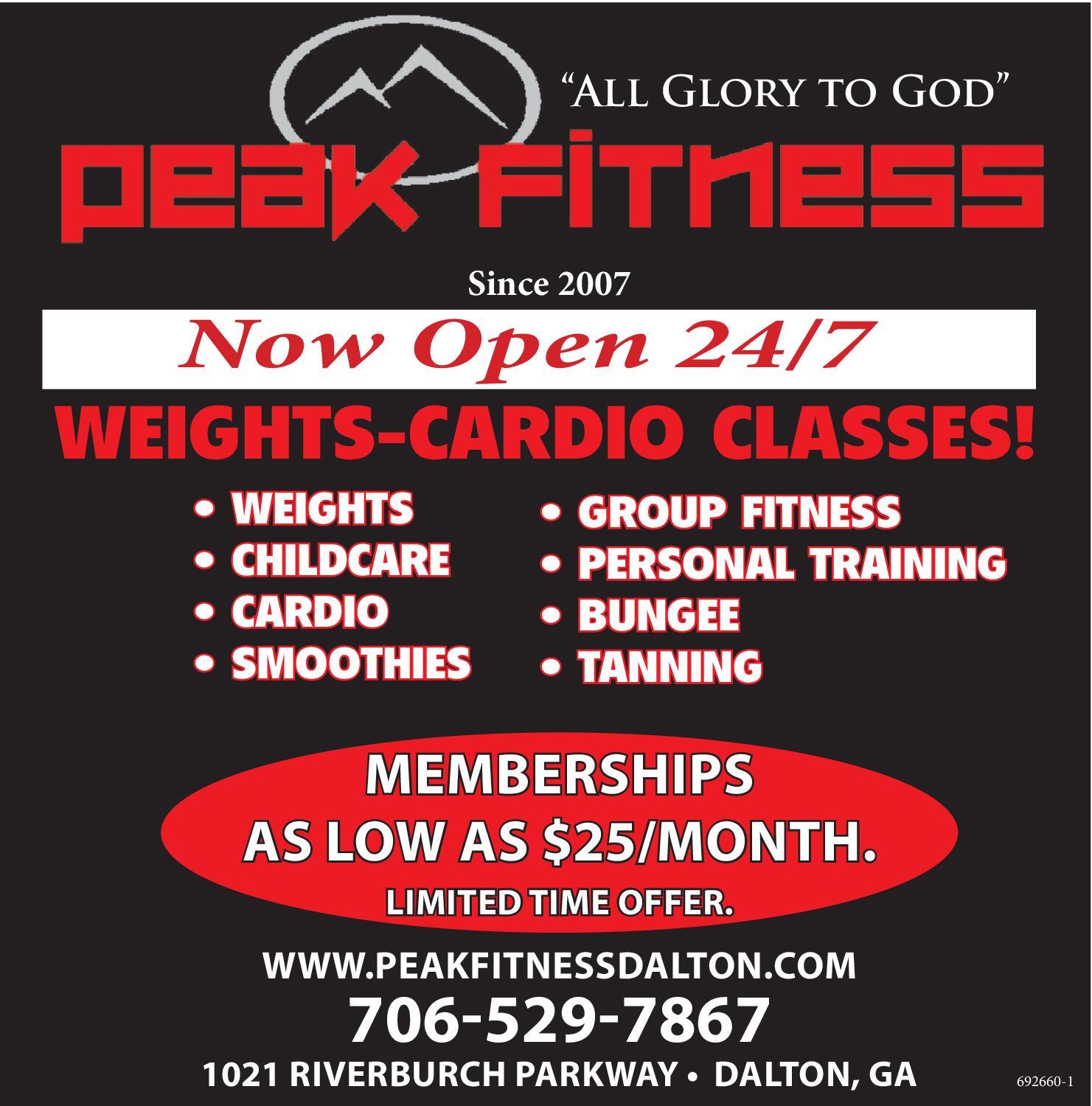 The Daily Citizen | Newspaper Ads | Classifieds | Recreation |  WEIGHTS-CARDIO CLASSES!