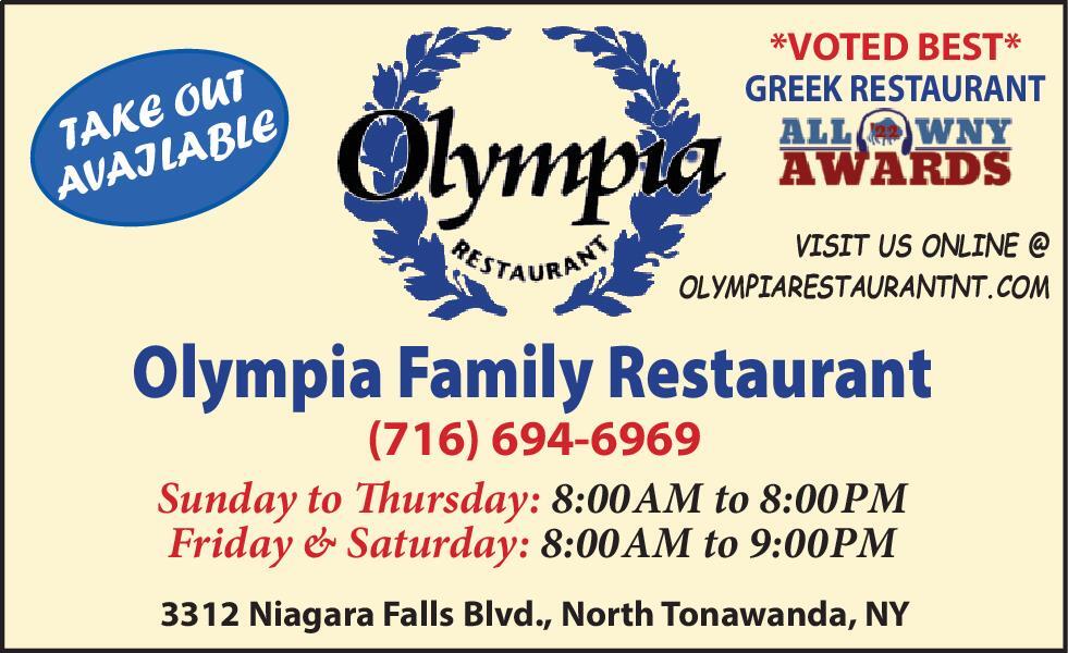 MENU  Olympic Family Restaurant Menu