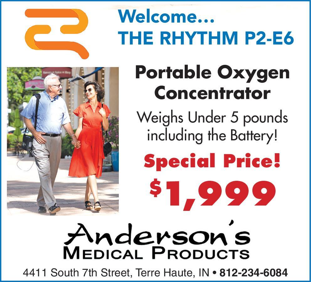 Rhythm P2-E6 Portable Oxygen Concentrator